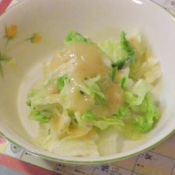 白菜の麹マヨ和え